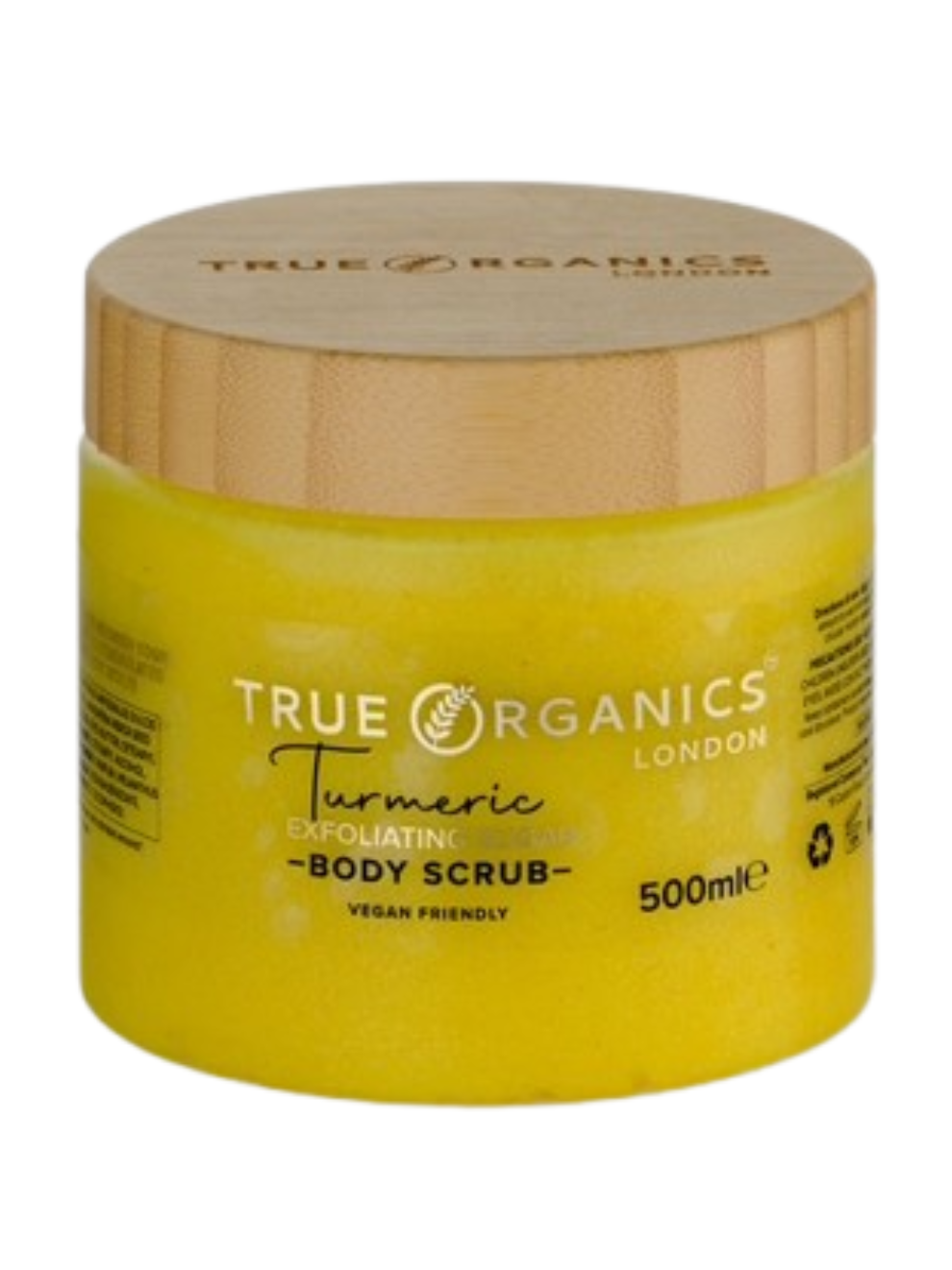 Brightening Turmeric Exfoliating Sugar Scrub – Nourishing Body Treatment with Banana Scent